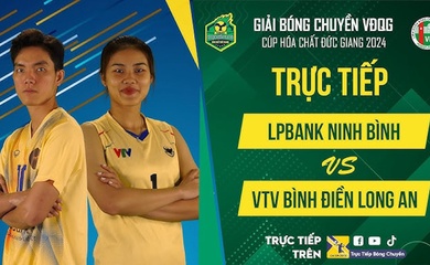 Link trực tiếp Bán Kết giải bóng chuyền VĐQG ngày 15/11: VTV Bình Điền Long An vs LP Bank Ninh Bình