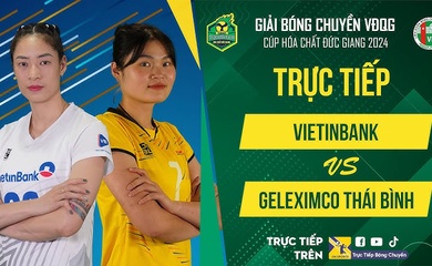 Link trực tiếp giải bóng chuyền VĐQG ngày 16/11: Vietinbank vs Geleximco Thái Bình