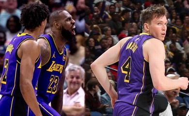 LeBron James ném 3 điểm "clutch", cùng tài năng trẻ Dalton Knecht đưa Lakers đến 5 trận bất bại