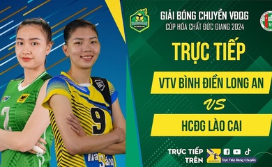 Link trực tiếp Chung Kết giải bóng chuyền VĐQG ngày 17/11: VTV Bình Điền Long An vs Hoá chất Đức Giang