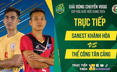 Link trực tiếp giải bóng chuyền VĐQG ngày 21/11: Sanest Khánh Hoà vs Thể Công