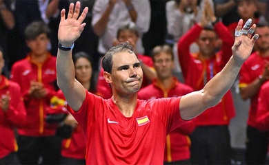 Rafael Nadal chính thức giải nghệ sau trận đấu cuối cùng tại Davis Cup