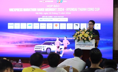 10.000 VĐV tham gia giải chạy đêm VnExpress Marathon Ha Noi Midnight 2024  