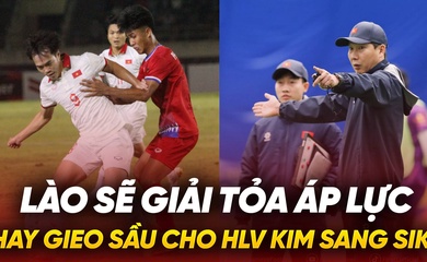 Lào sẽ giải tỏa áp lực hay gieo sầu cho HLV Kim Sang Sik?