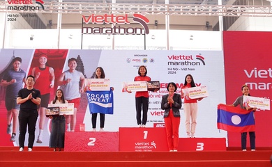 Viettel Marathon 2024 chặng Việt Nam: Bội thu kỷ lục trên cung đường chạy full marathon mới tại Hà Nội