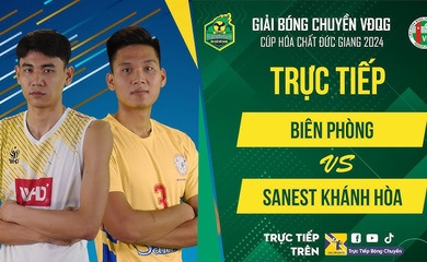 Link trực tiếp Chung Kết giải bóng chuyền VĐQG ngày 1/12: Sanest Khánh Hoà vs Biên Phòng