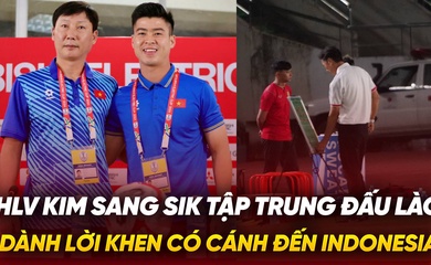 HLV Kim Sang Sik xem Lào là thử thách với Việt Nam