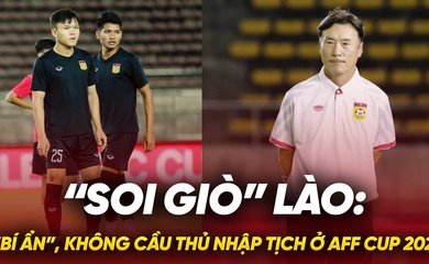 “Soi giò” Lào: Đội bóng “bí ẩn”, không cầu thủ nhập tịch ở AFF Cup 2024