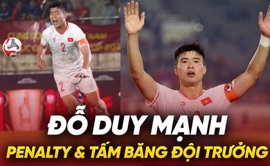 Đỗ Duy Mạnh: Lỗi penalty và tấm băng đội trưởng