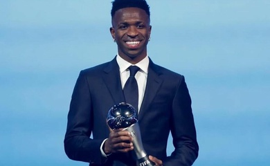 Vinicius đánh bại Rodri giành giải thưởng FIFA The Best 2024 nhờ phiếu phổ thông