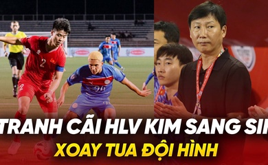 Tranh cãi HLV Kim Sang Sik xoay tua đội hình