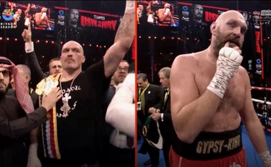 Oleksandr Usyk không cho Tyson Fury phục hận