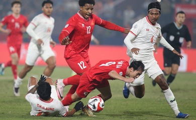 Việt Nam 1-0 Myanmar: Xuân Son kiến tạo, Bùi Vĩ Hào ghi bàn