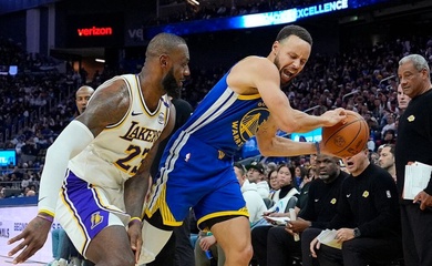 Stephen Curry ném 2 quả 3 điểm siêu khó, Warriors vẫn gục ngã vì game-winner của Austin Reaves