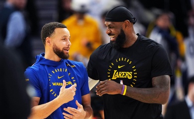 LeBron James cùng Stephen Curry làm nên lịch sử sau cuộc thư hùng Lakers vs Warriors mãn nhãn