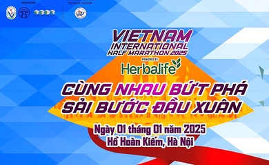 Những thay đổi đáng chú ý ở mùa thứ 3 giải chạy Vietnam International Half Marathon 2025 powered by Herbalife