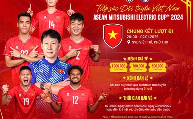 Tuyển Việt Nam vào chung kết AFF Cup 2024, VFF tăng giá vé