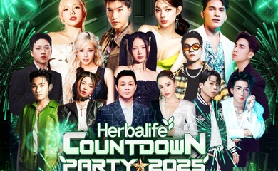 HIEUTHUHAI cùng line-up nghệ sĩ cực hot khuấy đảo Herbalife Countdown Party 2025