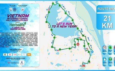 Cung đường đặc biệt của Vietnam International Half Marathon 2025 powered by Herbalife