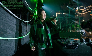 DJ Wokeup đem đến những sắc màu mới lạ và độc đáo cho Herbalife Countdown Party 2025