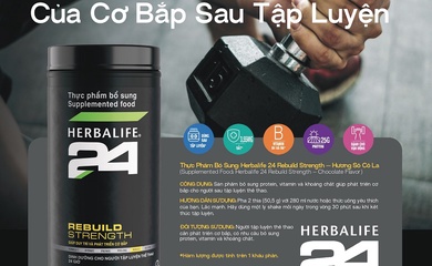 Thực phẩm bổ sung: Herbalife 24 Rebuild Strength – Hương Sô Cô La