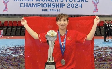 “Lão tướng” 37 tuổi Thùy Trang gánh vác trọng trách futsal nữ Việt Nam chinh phục World Cup