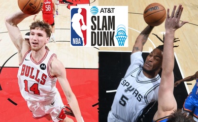 NBA All-Star 2025 chốt 2 cái tên dự Slam Dunk Contest: Đồng đội của Wembanyama góp mặt