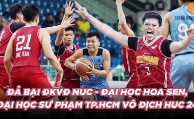 ĐKVĐ NUC 2024 gục ngã, Đại học Sư Phạm TP.Hồ Chí Minh lần đầu vô địch HUC 2024-25