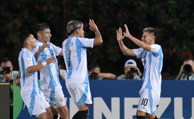 Trực tiếp Argentina vs Colombia: U20 của Echeverri tranh ngôi đầu bảng