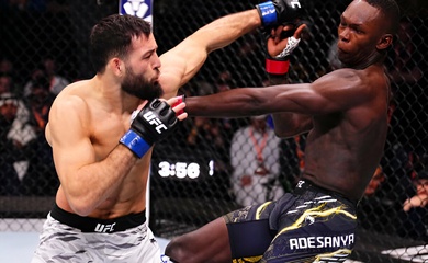 Kết quả UFC Fight Night: Nassourdine Imavov hạ knockout Israel Adesanya 