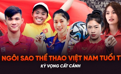 5 ngôi sao thể thao Việt Nam tuổi Tỵ được kỳ vọng cất cánh năm 2025