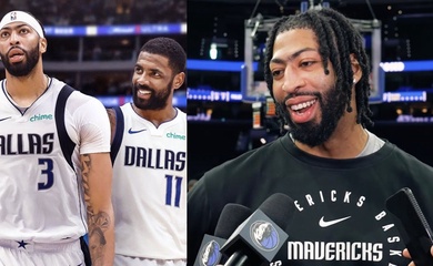 Anthony Davis "bị sốc nhưng hào hứng" với khởi đầu mới tại Dallas, bất ngờ nhắc đến Kyrie Irving