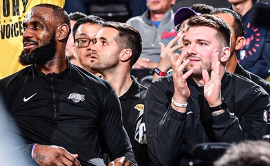 LA Lakers đại thắng Clippers hậu trade Luka Doncic - Anthony Davis: LeBron James hào hứng tột cùng