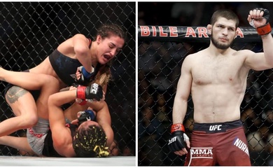 "Khabib bản nữ" Tatiana Suarez là ai mà khiến nữ vương Trương Vĩ Lệ đứng cửa dưới ở UFC 312? 