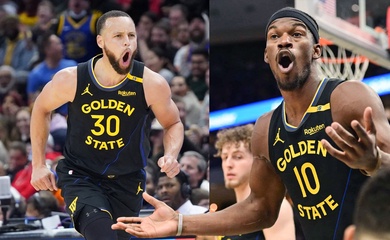 Stephen Curry tiếp tục thăng hoa, Golden State Warriors giữ mạch bất bại hậu bom tấn Jimmy Butler