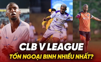 Chi cả hàng chục tỷ đồng, CLB V.League nào “tiêu tốn” ngoại binh nhiều nhất?