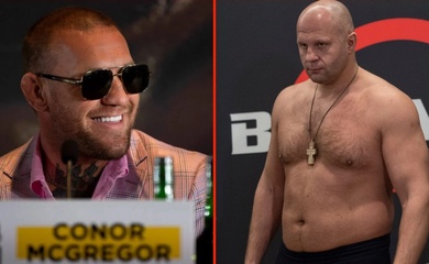 Conor McGregor ngỏ ý mời huyền thoại MMA Fedor đánh Boxing tay trần