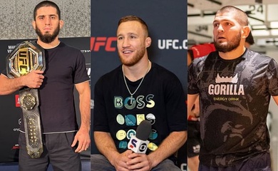  Justin Gaethje muốn đánh với Islam Makhachev: Đó là kèo dễ hơn Khabib