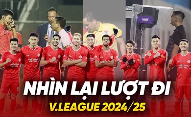 Nhìn lại lượt đi V.League: Hấp dẫn đua vô địch & nốt trầm trọng tài, VAR