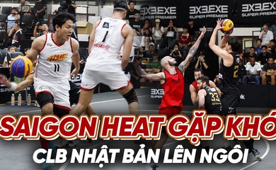 Đụng toàn "hàng khủng", Saigon Heat gặp khó ở Giải 3x3.EXE Super Premier 2025