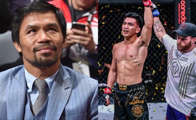 Manny Pacquiao ca ngợi tinh thần “quyết chiến phục hận” của nhà vô địch ONE Championship