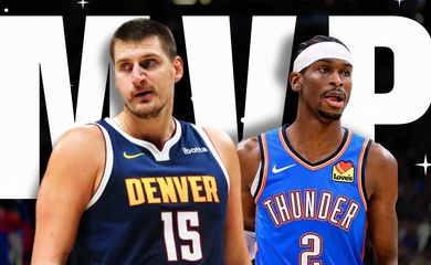 Bốn lần ghi 50 điểm trong năm 2025, Shai Gilgeous-Alexander quyết tranh MVP với Nikola Jokic