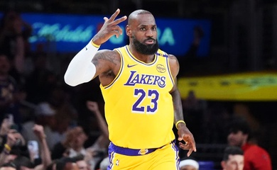 LeBron James trở thành cầu thủ đầu tiên trong lịch sử NBA cán mốc 50.000 điểm