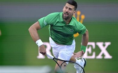 Djokovic thua sốc đối thủ hạng 84 thế giới ở vòng 2 Indian Wells 2025