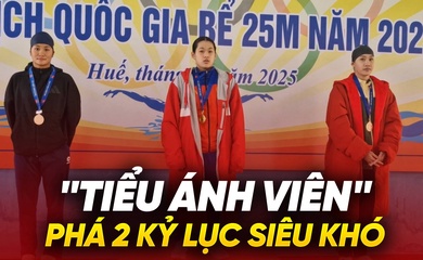 “Tiểu Ánh Viên” phá 2 kỷ lục bơi QG ở nội dung siêu khó