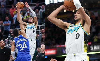 Tuyệt phẩm game-winner “4 điểm” của Tyrese Haliburton: Cảm hứng từ bóng bầu dục đến NBA