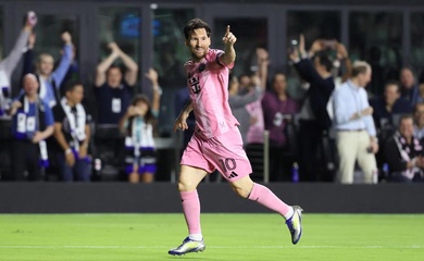 Messi trở lại và lập tức ghi bàn cho Inter Miami ở Champions Cup