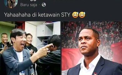 Thua thảm Australia, CĐV Indonesia đổ lỗi Kluivert, réo tên Shin Tae Yong