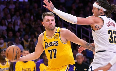 Luka Doncic chỉ cần 1 hiệp để ghi 21 PTS, Los Angeles Lakers thắng dễ Denver Nuggets trên sân nhà