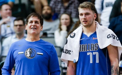 Tỷ phú Mark Cuban cũng như cả NBA, hoàn toàn bị che mắt trong bom tấn Luka Doncic